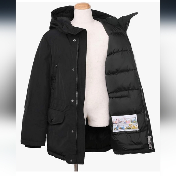 Moncler Boy Down Jacket, Black 12 Years Old - Picture 12 of 16